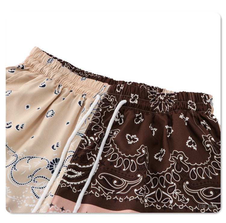 Costume chemise ample, impression numérique, costume de loisirs