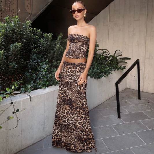 Ensemble haut tube et jupe moulante