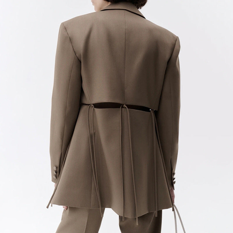 Temperament Design Sense Suit Fashion Collar