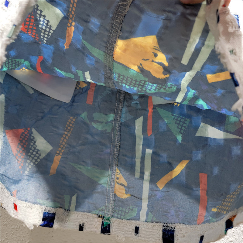 Jupe portefeuille en jean Design Sense