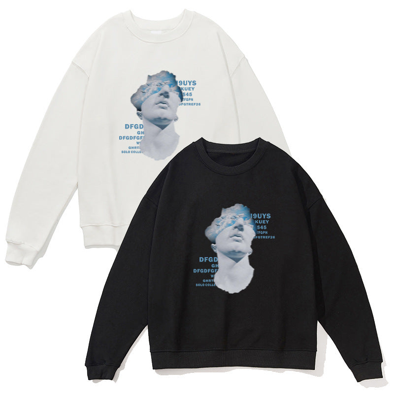 Fashion Personality New Men's Round Neck Sweater