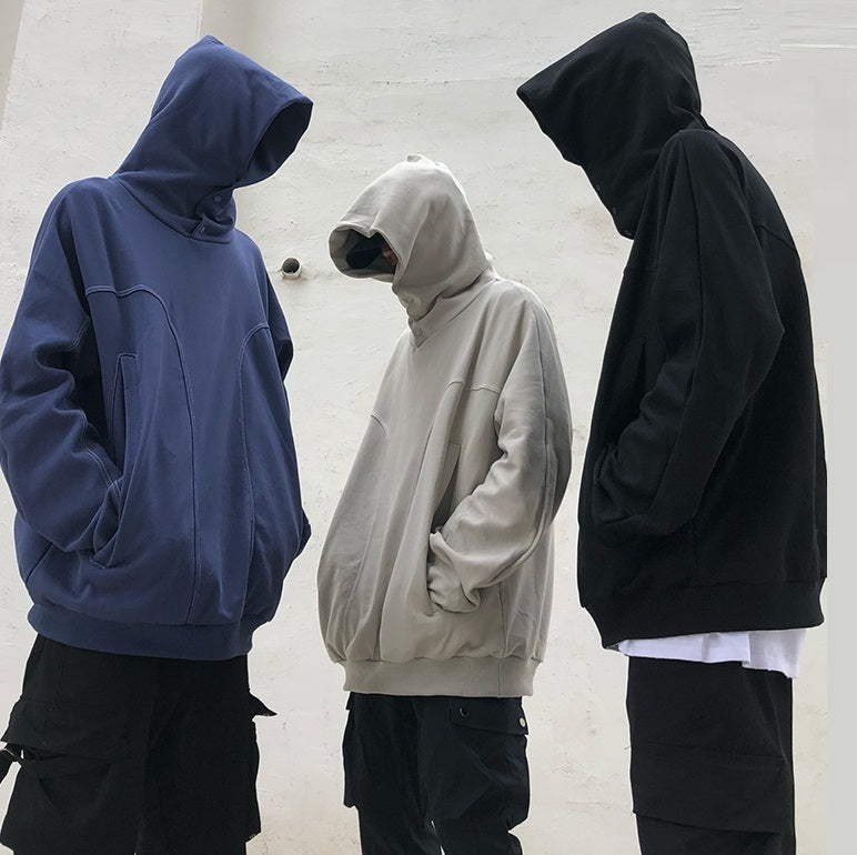 High Street Breasted Hooded Sweater Autumn And Winter Casual Coat Men And Women