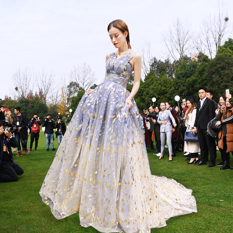 Tail Tie Light Blue Pattern Dinner