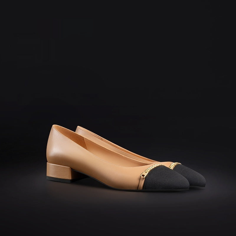 Scarpe in pelle con suola morbida