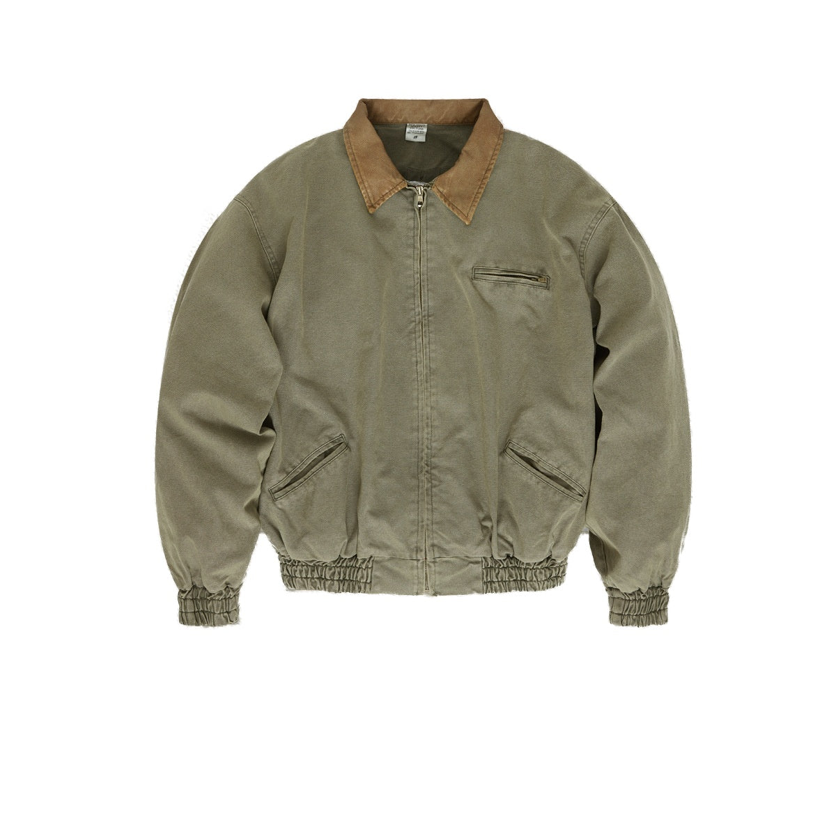 Men's And Women's Washed Vintage Old Lapel Jacket