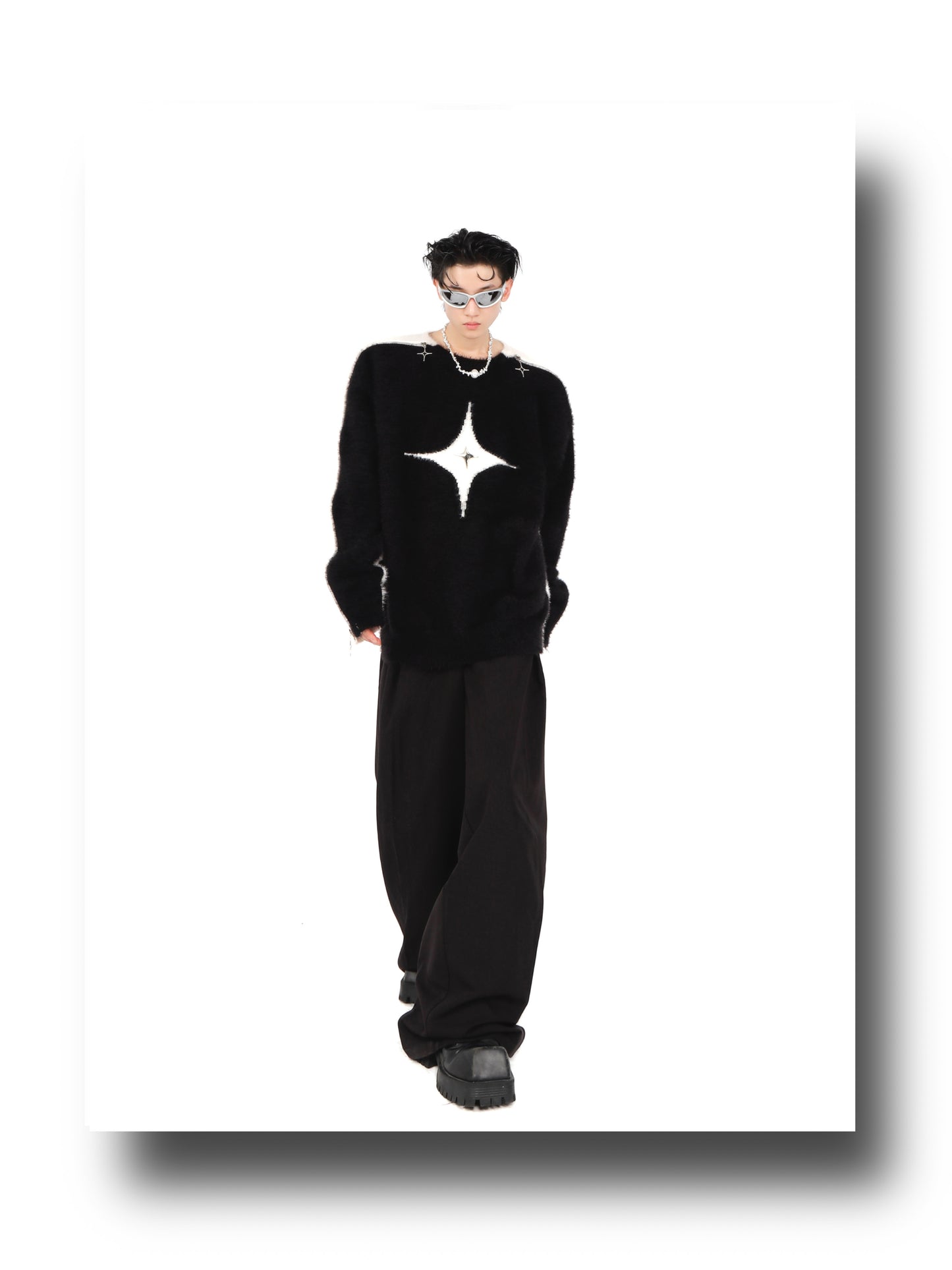 Design Lazy High-end Sweater Loose All-matching Top Trendy