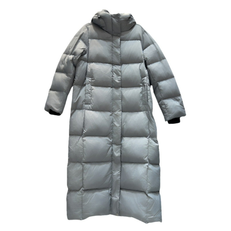 Down Jacket Goose Down Outdoor Thickened Ultra-long Coat