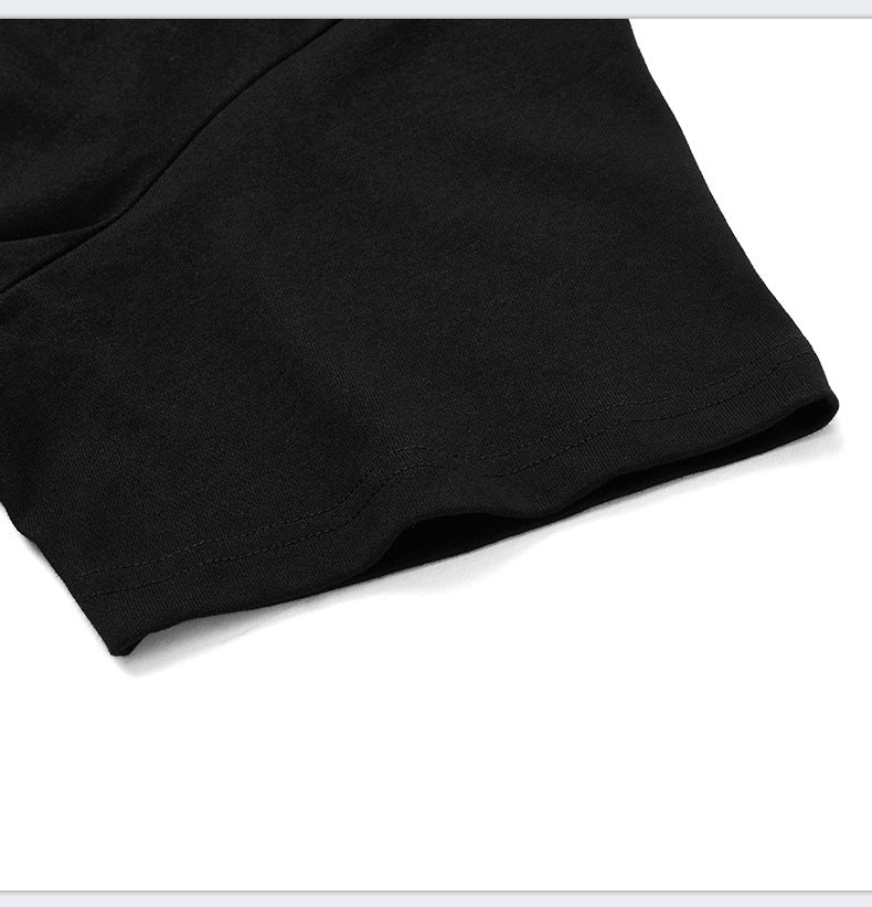 Retro Printed T-shirt Short Sleeve Men