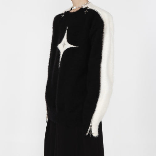 Design Lazy High-end Sweater Loose All-matching Top Trendy