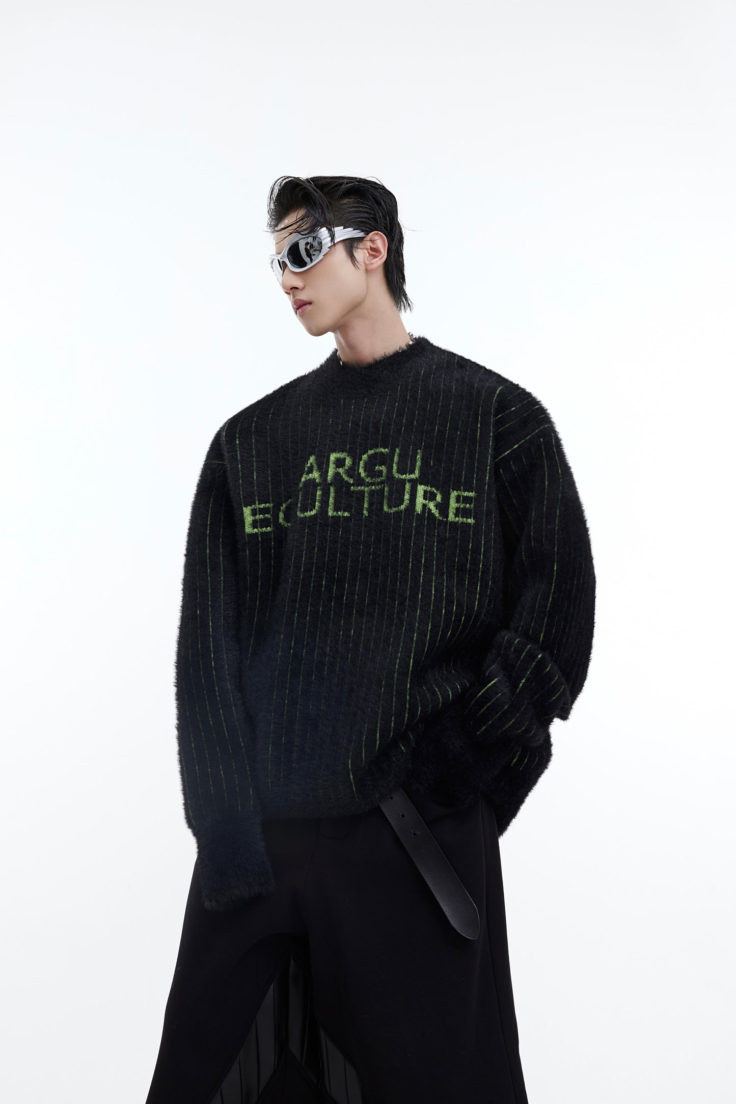 Pull en maille épaisse à motif Pit