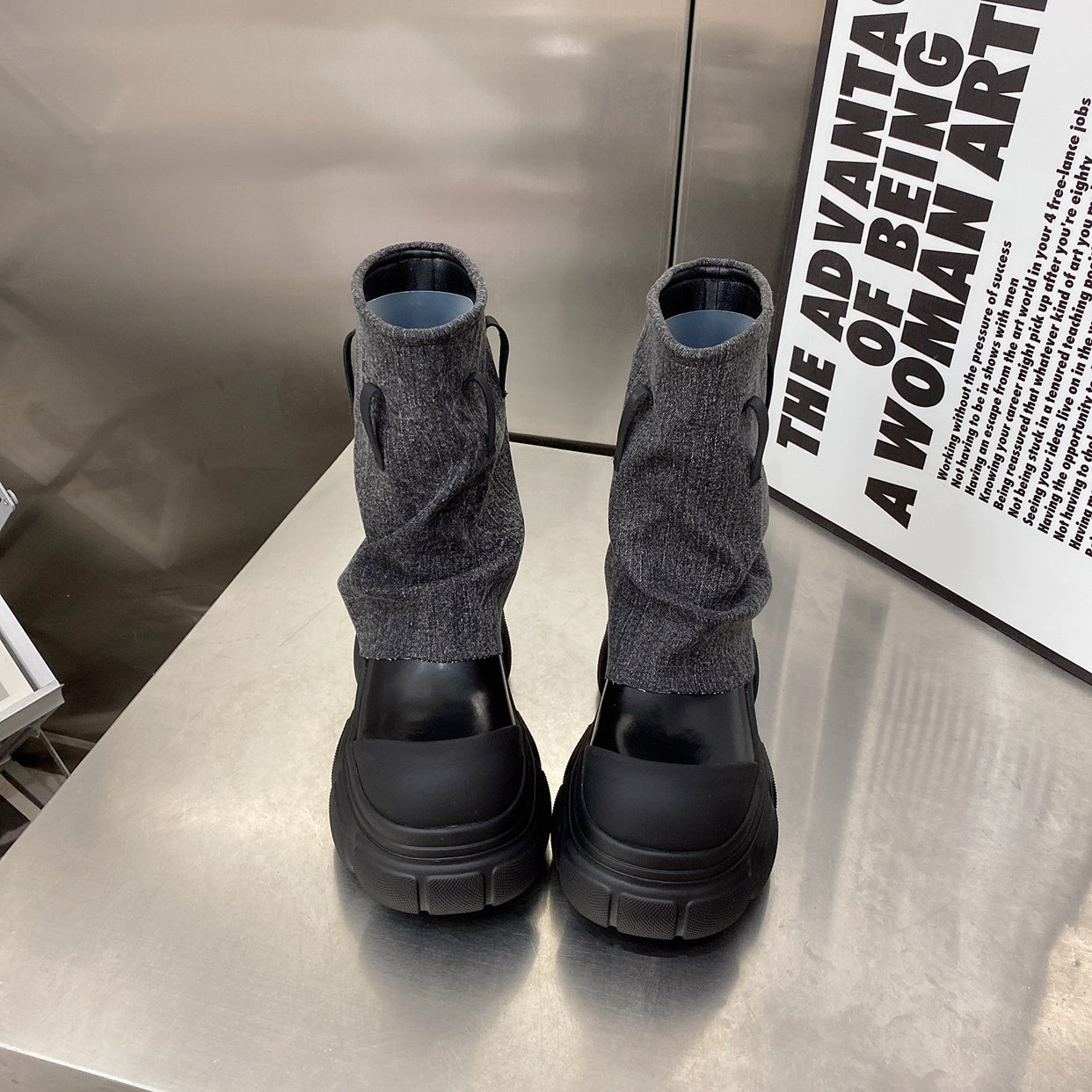 Fashion Hundreds Of Thick Sole Boots