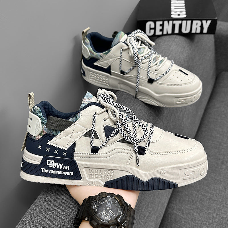 Fashion Sports Platform Board Shoes Student Men's Casual Shoes