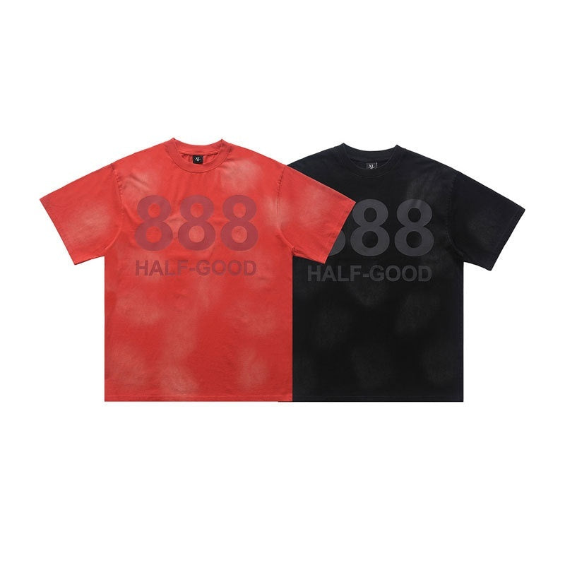 Digital Printing Short-sleeved T-shirt