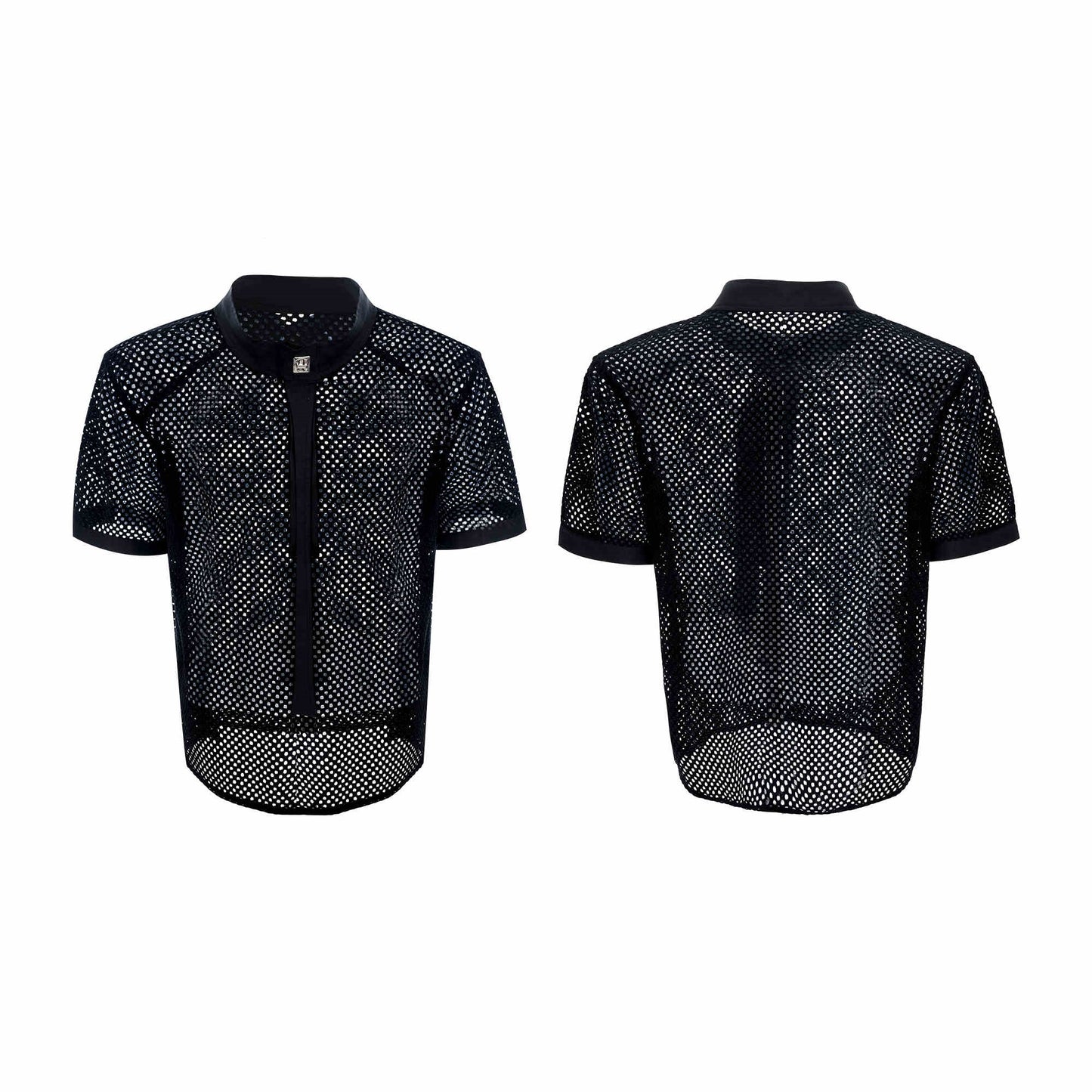 Tie Stitching Simple Advanced Loose Cold Men's T-shirt