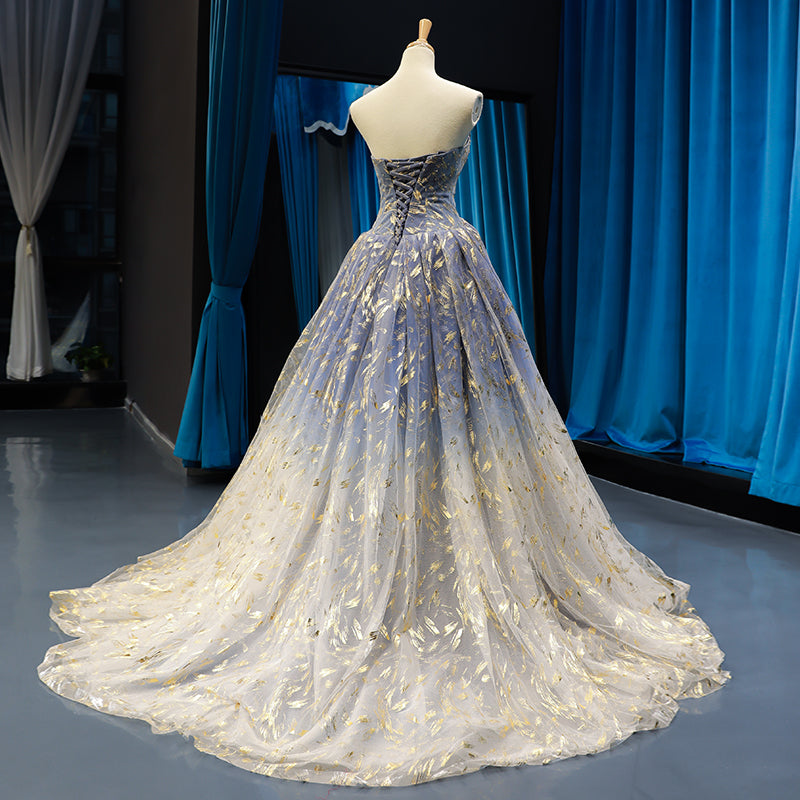 Tail Tie Light Blue Pattern Dinner