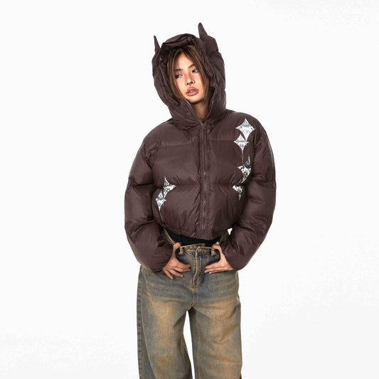 Short Women's Winter Thicken Thermal Bread Coat