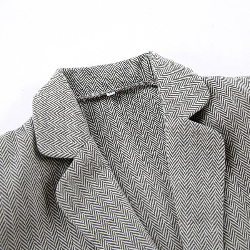 Woolen Suit Coat Loose Autumn And Winter