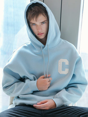 Embroidery Hoodie Loose Top