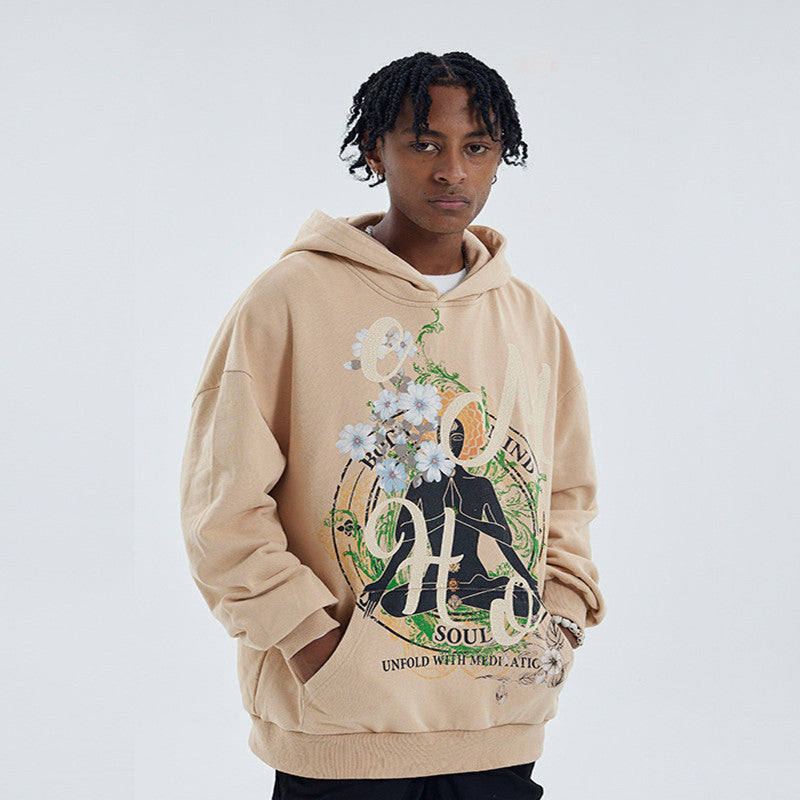 High Street Heavyweight Sweater Pullover Couple Top