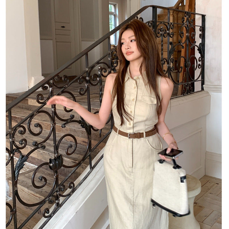 Jupe longue moulante unie Design Commuter