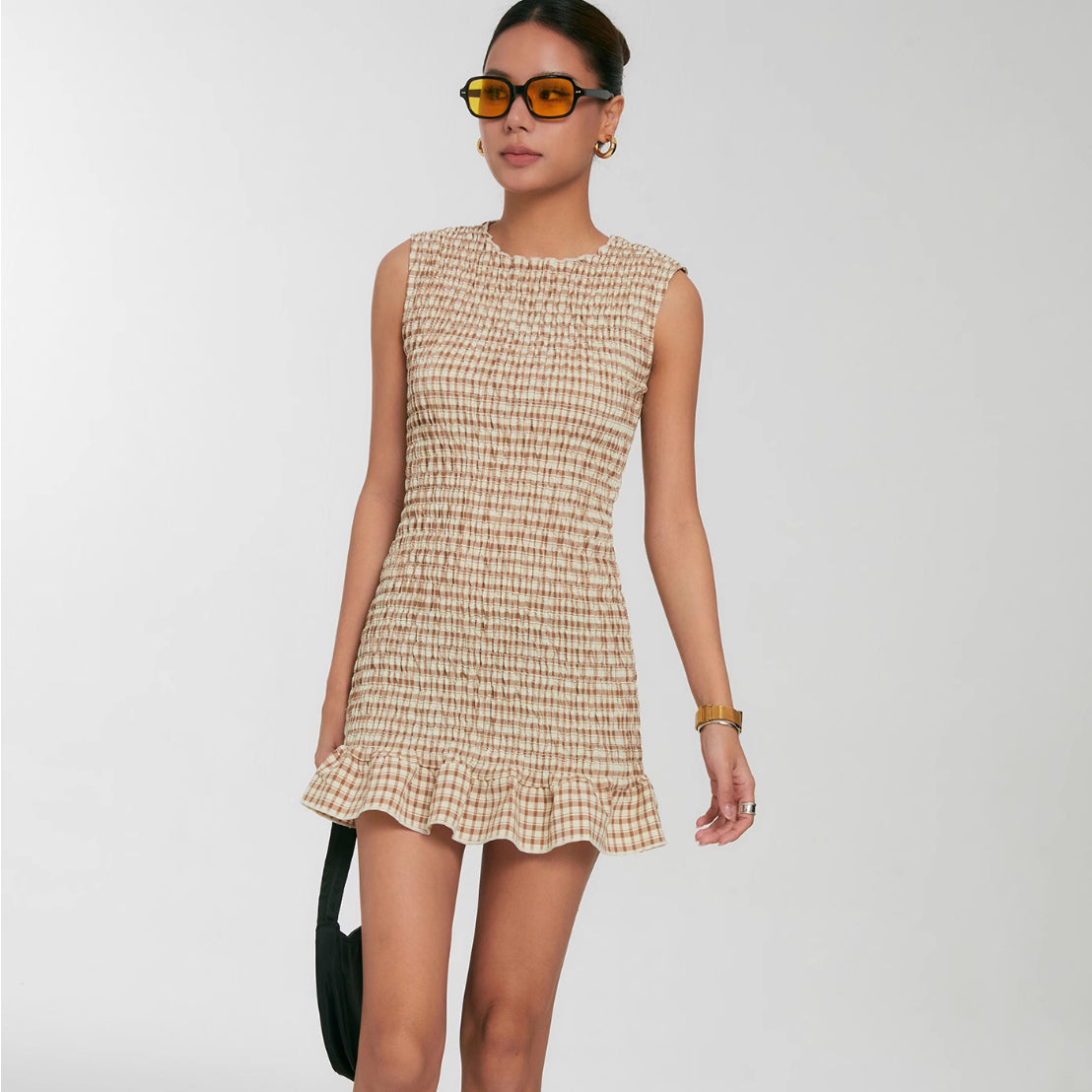 Waist Slimming Seaside Holiday Dress