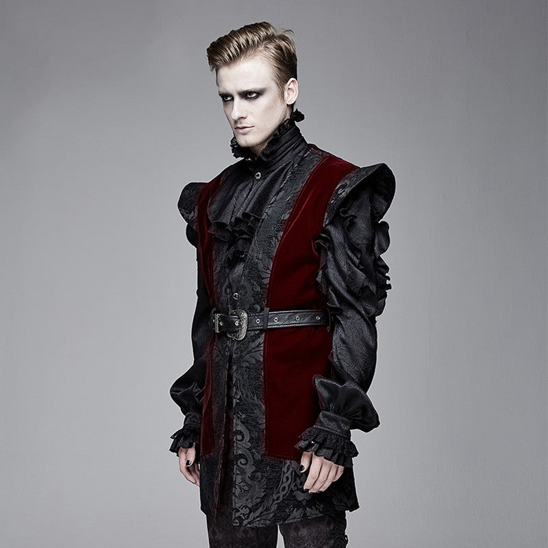 Veste sans manches rétro steampunk