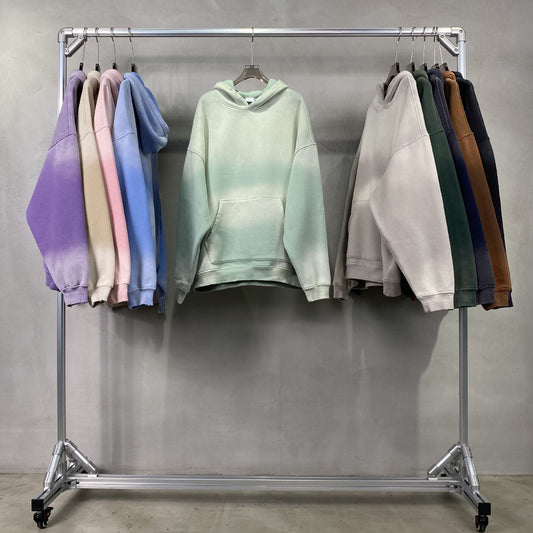 High Street Velvet Padded Thickened Sweater Men