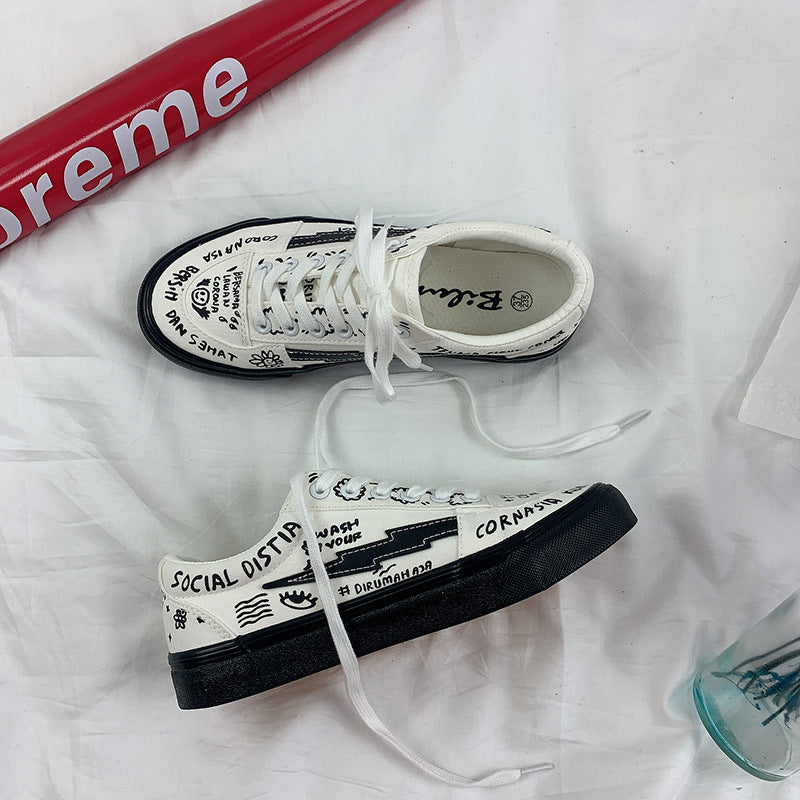 Little White Shoes Women"s Spring Canvas Shoes