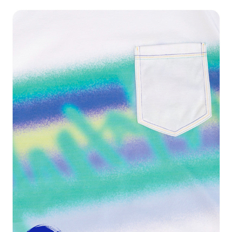 Plus Size Men's Clothing Short Sleeve Pure Cotton Trendy Loose