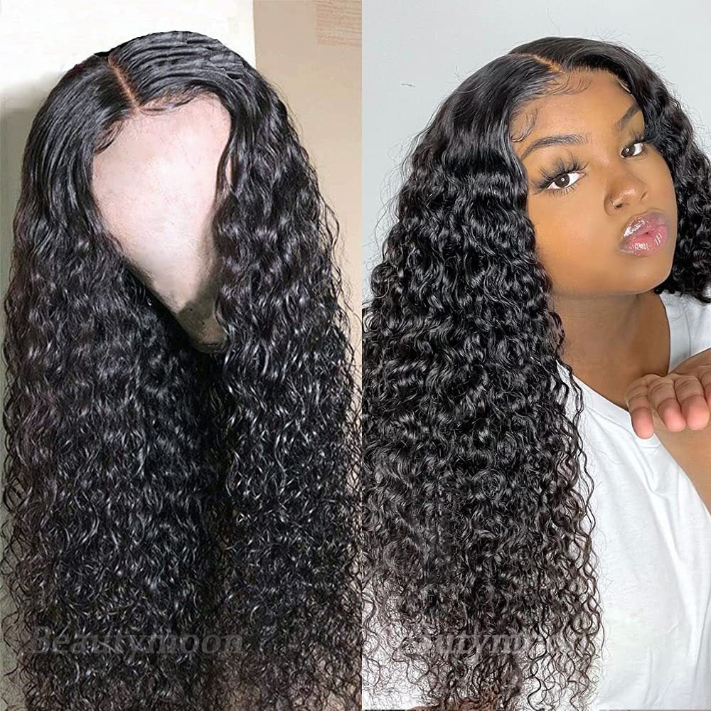 Wig Front Lace Small Roll Medium Long Curly Hair