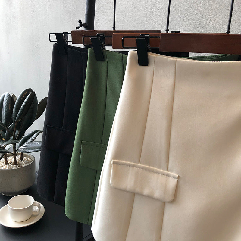 Jupe de costume double à la mode