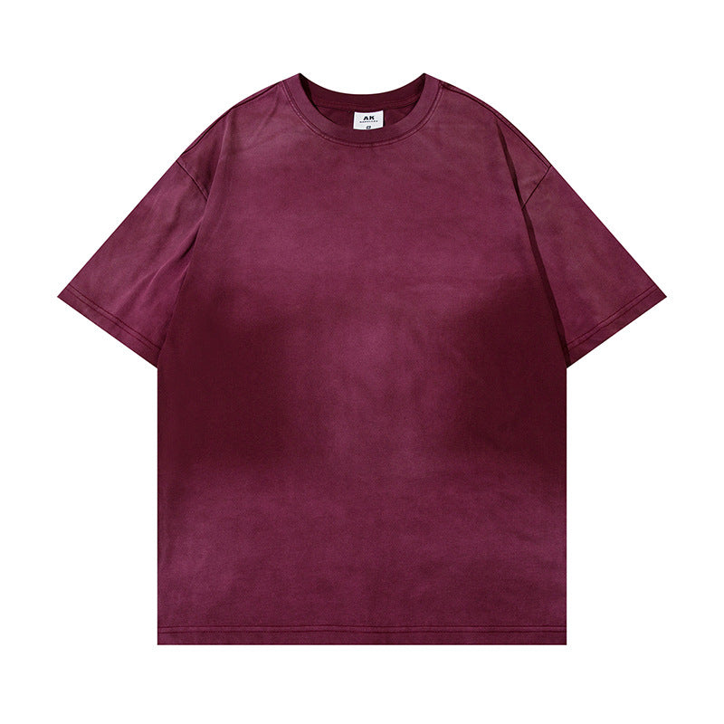 Monkey Wash Distressed Dirty Short Sleeve Men