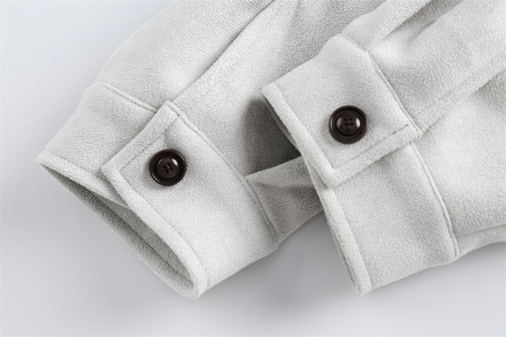 Stitching Contrast Color Jacket