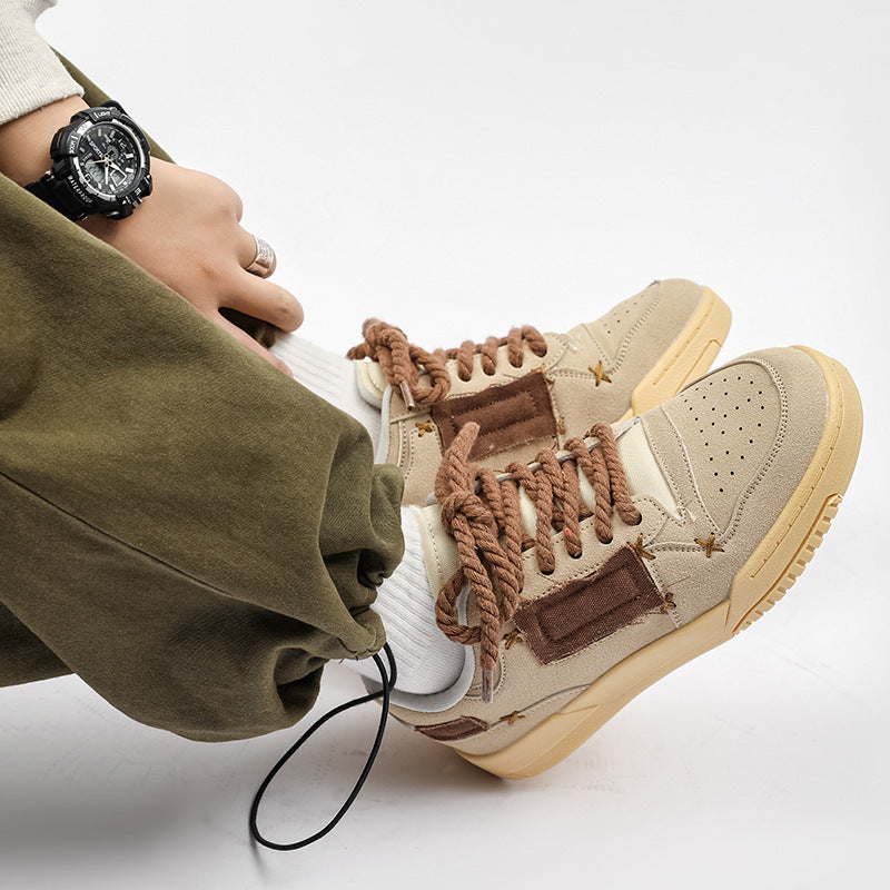 Chaussures décontractées de style couple assorties aux couleurs