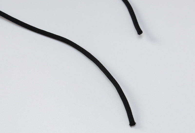 Lace-up Halterneck Open-back Slit Dress