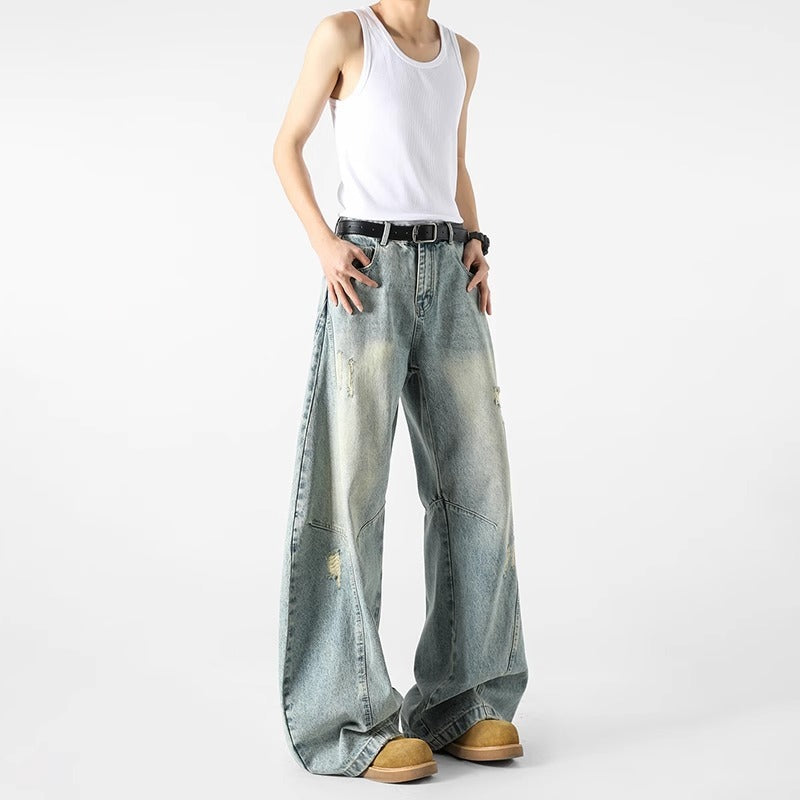 American High Street Washed Machete Jeans Men