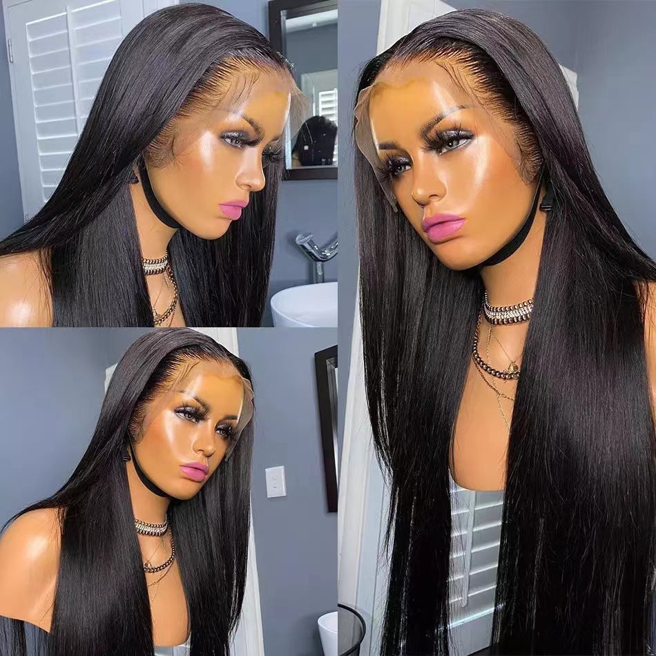 Pizzo per capelli lunghi e lisci da donna