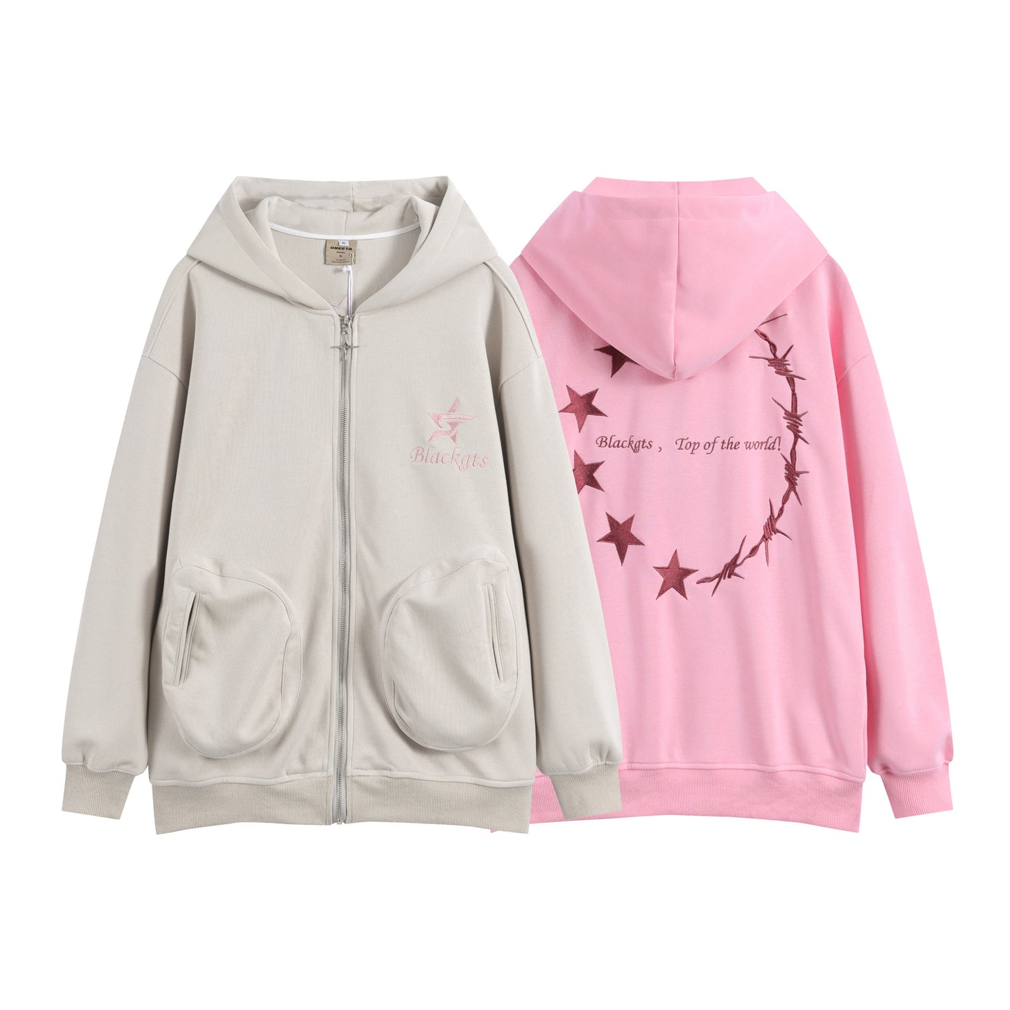 Loose And Hooded Cardigan Sweater