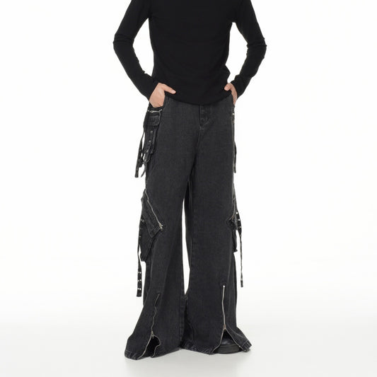 New Street Fashion Niche Cargo Jeans