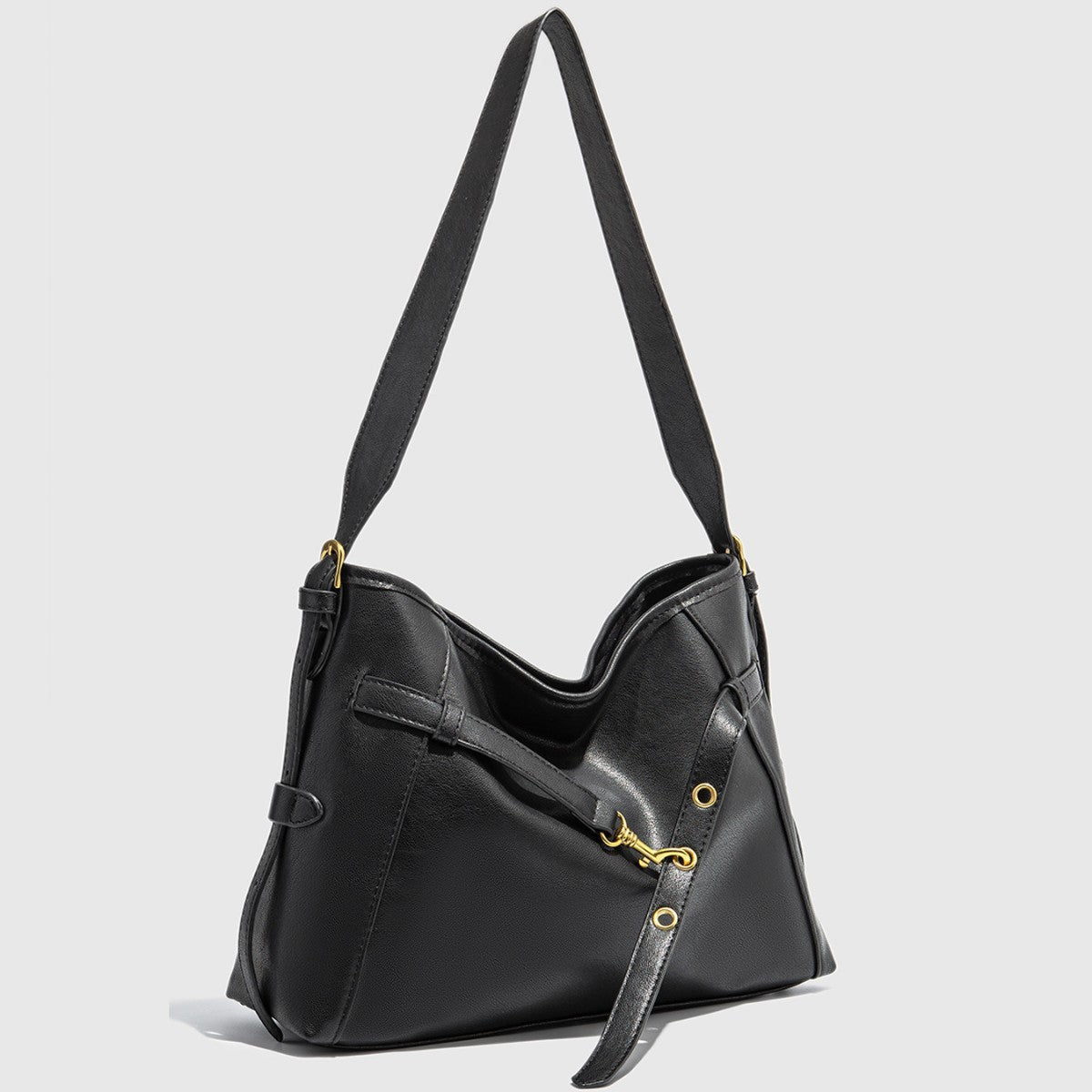 Sac fourre-tout rétro à bandoulière simple pour femme