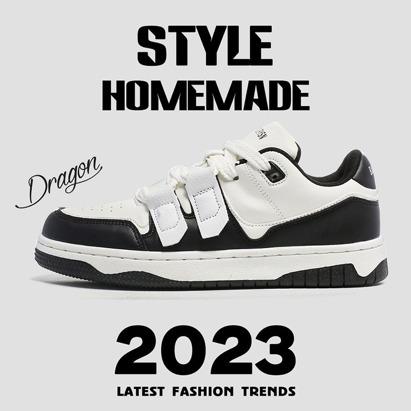 Summer Breathable Niche Sports All-matching Couple Style Bread Shoes