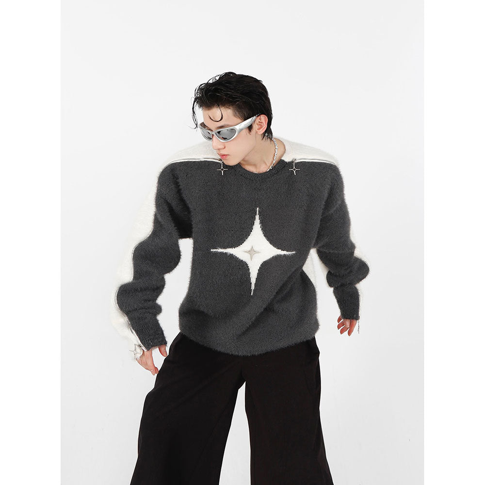 Design Lazy High-end Sweater Loose All-matching Top Trendy