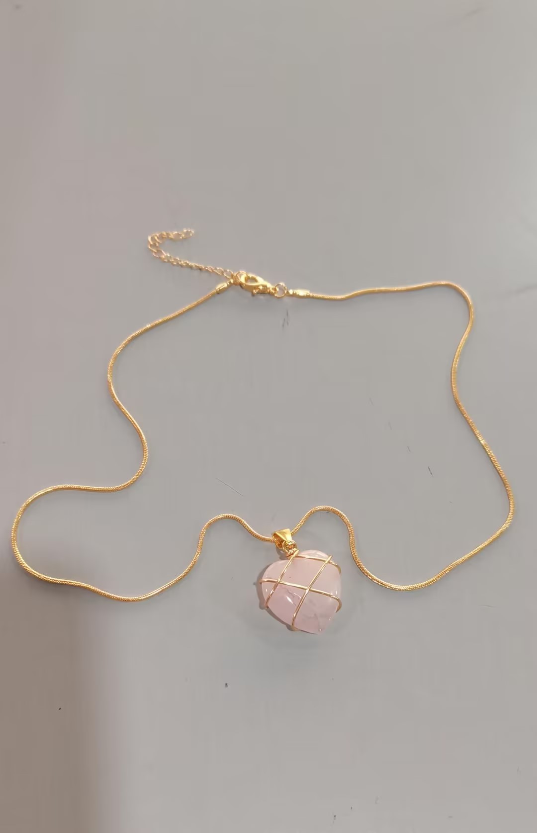 Collier en pierre de lune à la mode, pour princesse de dessin animé, amour fille, bijoux fantaisie