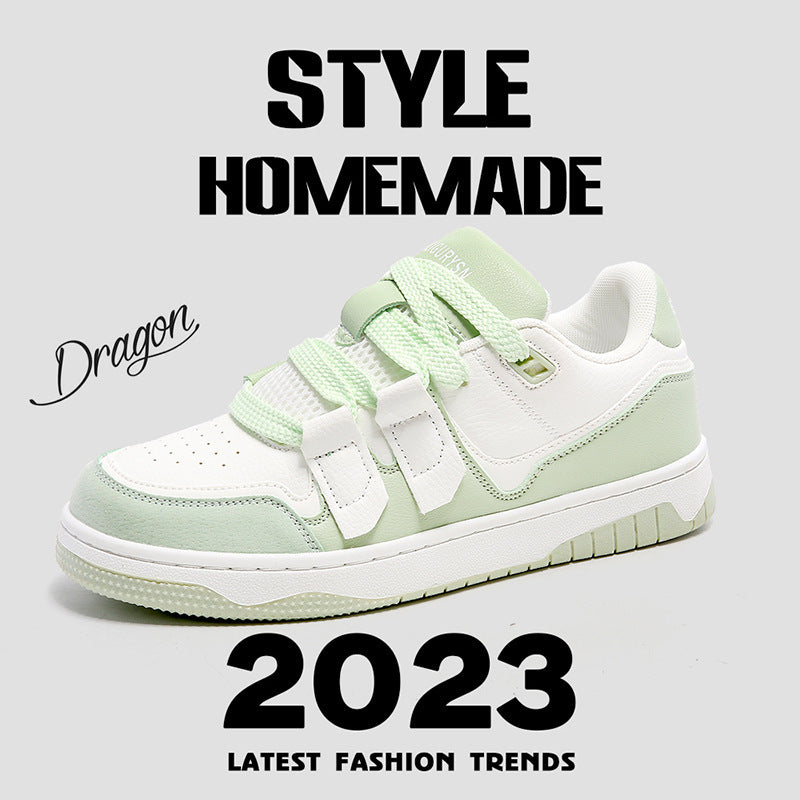 Summer Breathable Niche Sports All-matching Couple Style Bread Shoes