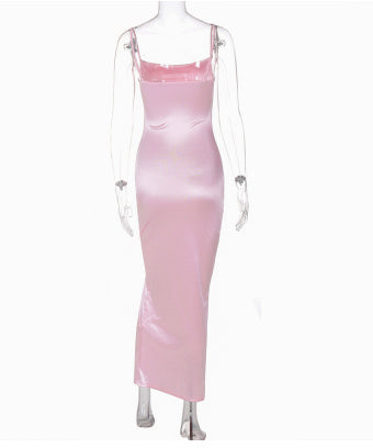Robe de couleur unie