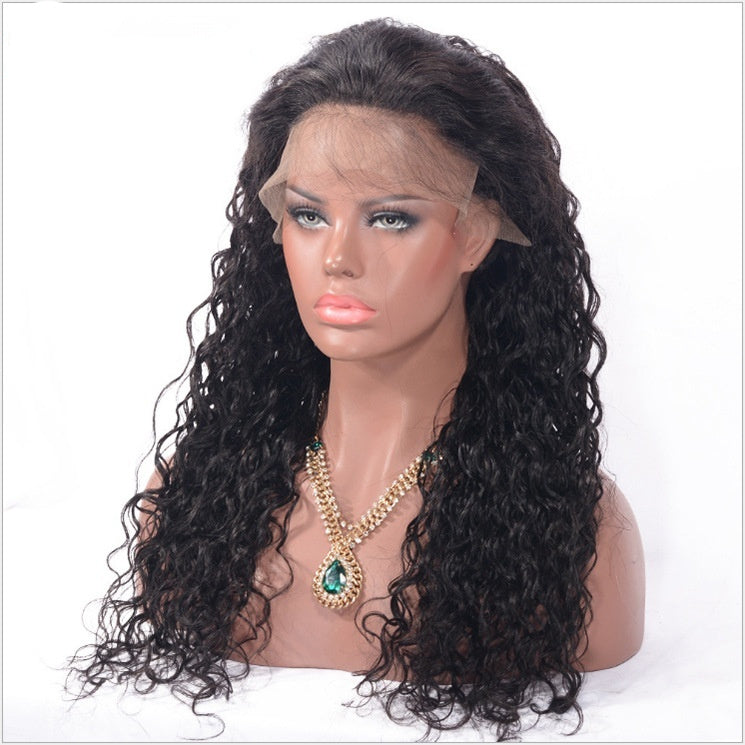 Simple And Versatile Realistic Curly Headband Wig