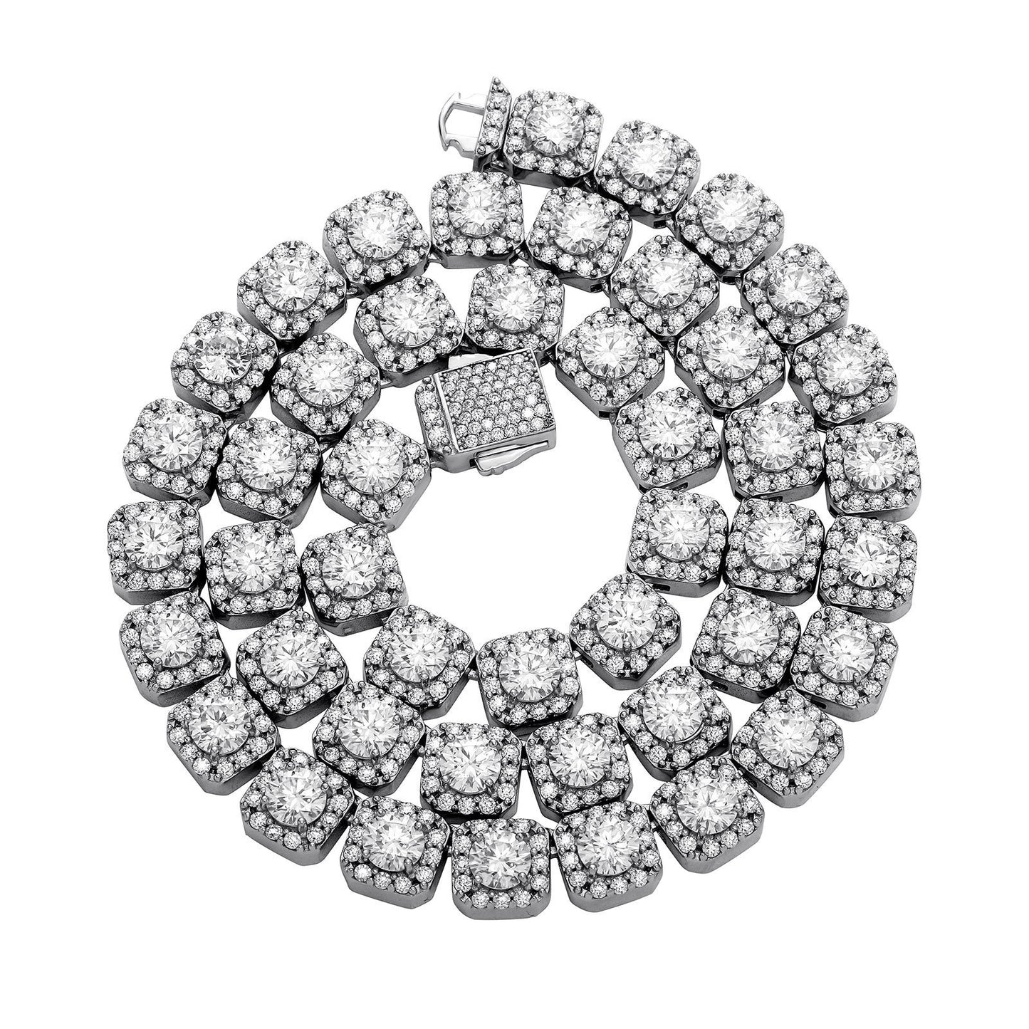 Hip Hop Necklace Silver Candy