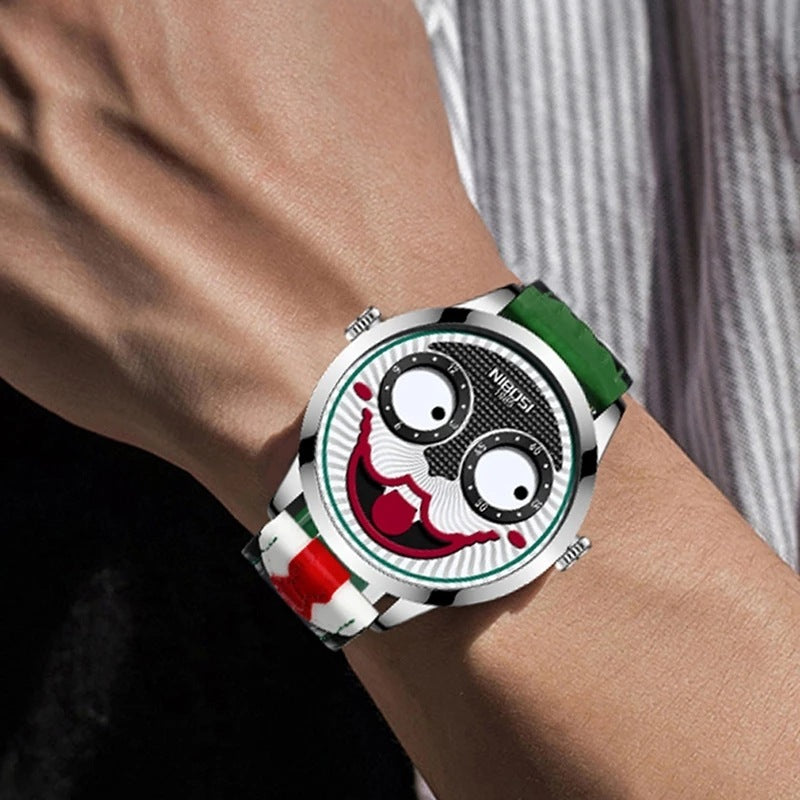 Joker Watch Leather Waterproof