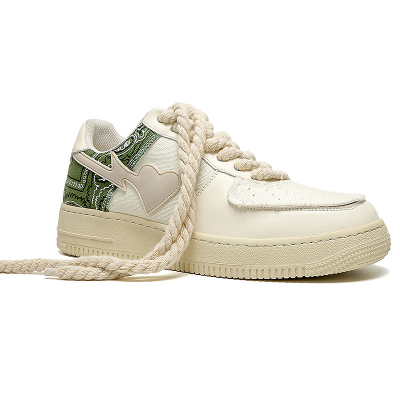 Canvas Heightening Breathable All-match Sports Shoes