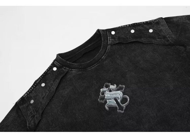 T-shirt d'été à manches courtes pour amoureux, imprimé lettres